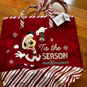 Disney Christmas Tote.  New